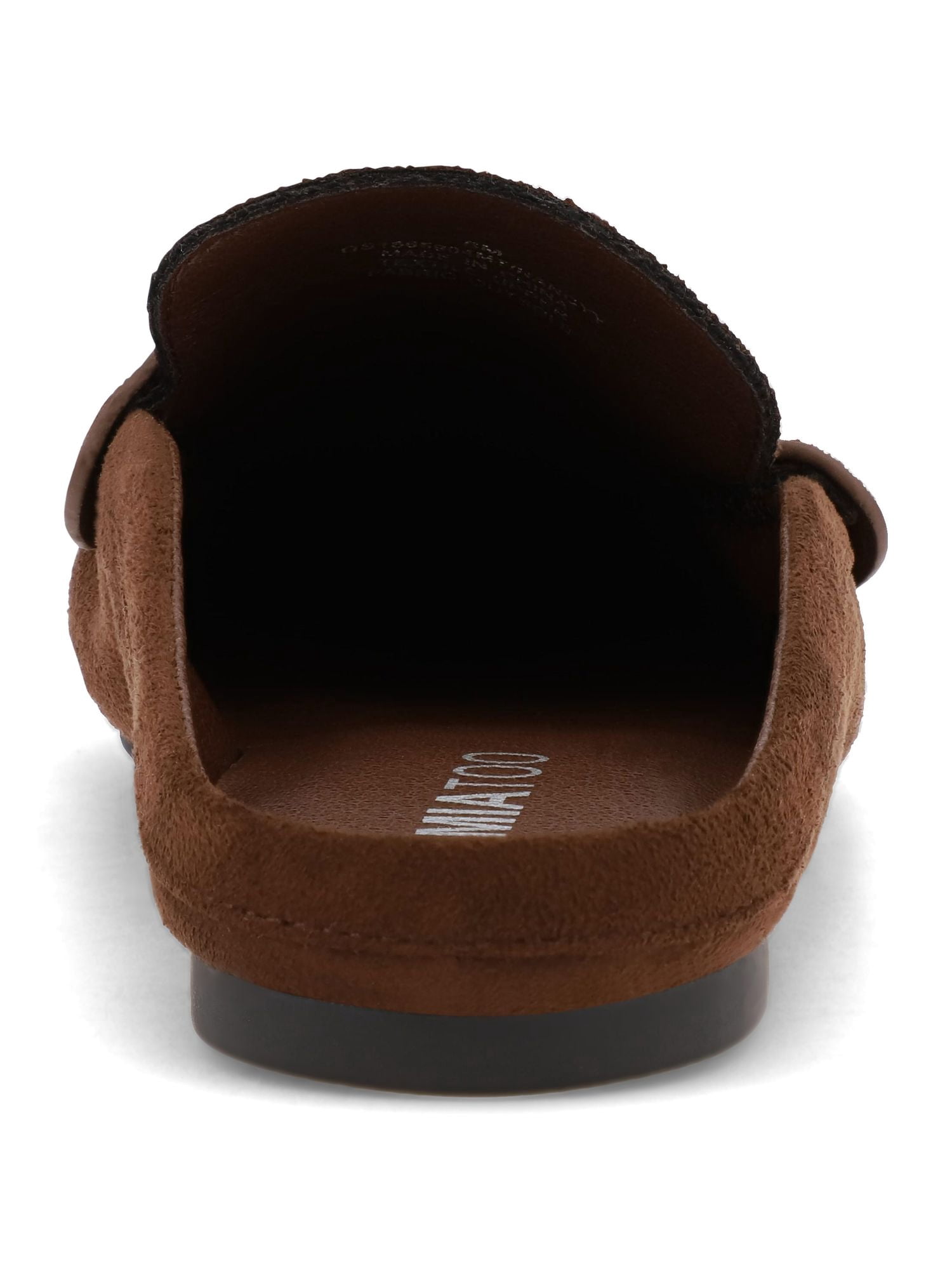 MIA Too Women's Nancyy Slip On Pleated Loafer Mule