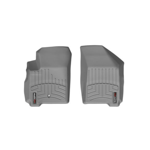 WeatherTech Custom Fit FloorLiners compatible with 2009-2011 Dodge Journey - 1st Row (Driver & Passenger), Grey