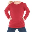 thumbnail image 1 of Kavio! Toddlers Crew Neck Long Sleeve Heather Red 4T, 1 of 1