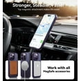 thumbnail image 2 of Magnetic for iPhone 14 Pro Case Compatible with MagSafe, [16FT Drop Protection] Shockproof 14 Pro Phone Case for MagSafe Wallet Sleeve, Magnetic Car Holder, Magnetic Charger, Deep Purple, 2 of 6