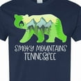 thumbnail image 4 of Inktastic Smoky Mountains, Tennessee Mountains and Bear Shape T-Shirt, 4 of 5