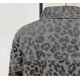thumbnail image 5 of Leopard Denim Jackets Long Sleeved Short Loose Casual Oversize Jackets-, 5 of 5
