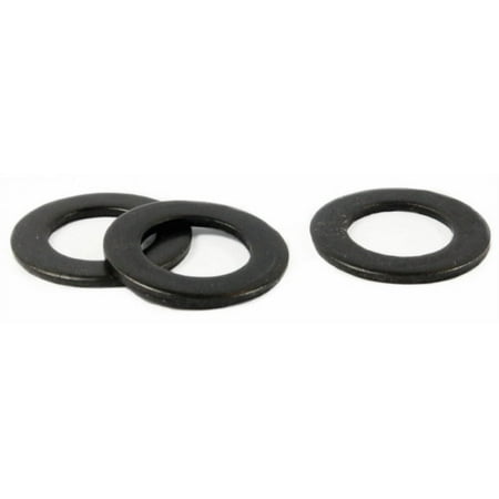 

#8 SAE Flat Washers / Steel / Black Oxide - 25 Lb. Carton