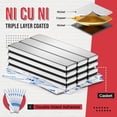 thumbnail image 2 of Paquete de 30 imanes de barra FINDMAG con adhesivo de doble cara, color plateado, 2 of 7