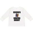 thumbnail image 3 of Inktastic Mommy Surfing Buddy Surfboard Boys or Girls Long Sleeve Toddler T-Shirt, 3 of 5