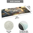 thumbnail image 3 of GZHJMY Cute Cat Driver Bathroom Rugs Bath Mat 39 x 20 Inch Non-Slip Extra Soft and Absorbent Shaggy Bath Carpet for Tub, Shower, Bathroom Carpet Runner, 3 of 7