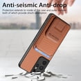 thumbnail image 2 of Allytech Card Holder Back Cover Case for Samsung Galaxy S21 Ultra, PU Leather TPU Hybrid Kickstand Anti-Scratch Shockproof Slim Vintage Phone Case for Galaxy S21 Ultra, Brown, 2 of 8