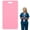 Pink, variant on Erasable Badge Sticky Note, Reusable Silicone Badge Buddy, Ballpoint Pen Write & Alcohol Wipeable Notepad, Lightweight ID Card Badges Reel Notepad, Quick Report Note Pad for Nurses, Doctors