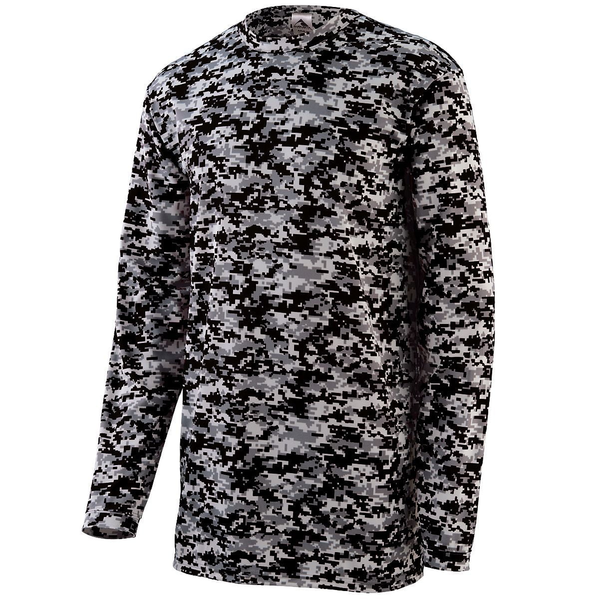 Augusta Digi Camo Wicking Long Sleeve T 