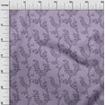 thumbnail image 3 of oneOone Rayon Lavender Fabric Asian Floral Block Sewing Craft Projects Fabric Prints By Yard 56 Inch Wide, 3 of 4