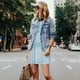 thumbnail image 4 of Fotbe Blue Marble Vestido de Verano sin Mangas para Mujer – Vestido Midi Línea A, Estilo Camiseta Floral, Vestido Playero Casual y Fluido, 4 of 7