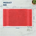 thumbnail image 3 of Linteum Textile Supply Red Hand Towels for Bathroom 16x27 Inches 100% Cotton Zero Twist Hand Towel Set Quick Dry Highly Absorbent Spa Towels Bulk for Salon, Home, Hotel, Gym [Pack of 12], 3 of 7