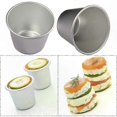 thumbnail image 4 of 15-Pack Non-Stick Moulds for Pudding, Tarts, and Desserts - Perfect for Sweet & Savory Creations, 4 of 5