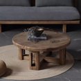thumbnail image 2 of Mesa de centro moderna de lujo, estética Industrial, barata, única, móvil, centro de escritura, Mesa de madera, muebles Auxiliares, 2 of 3