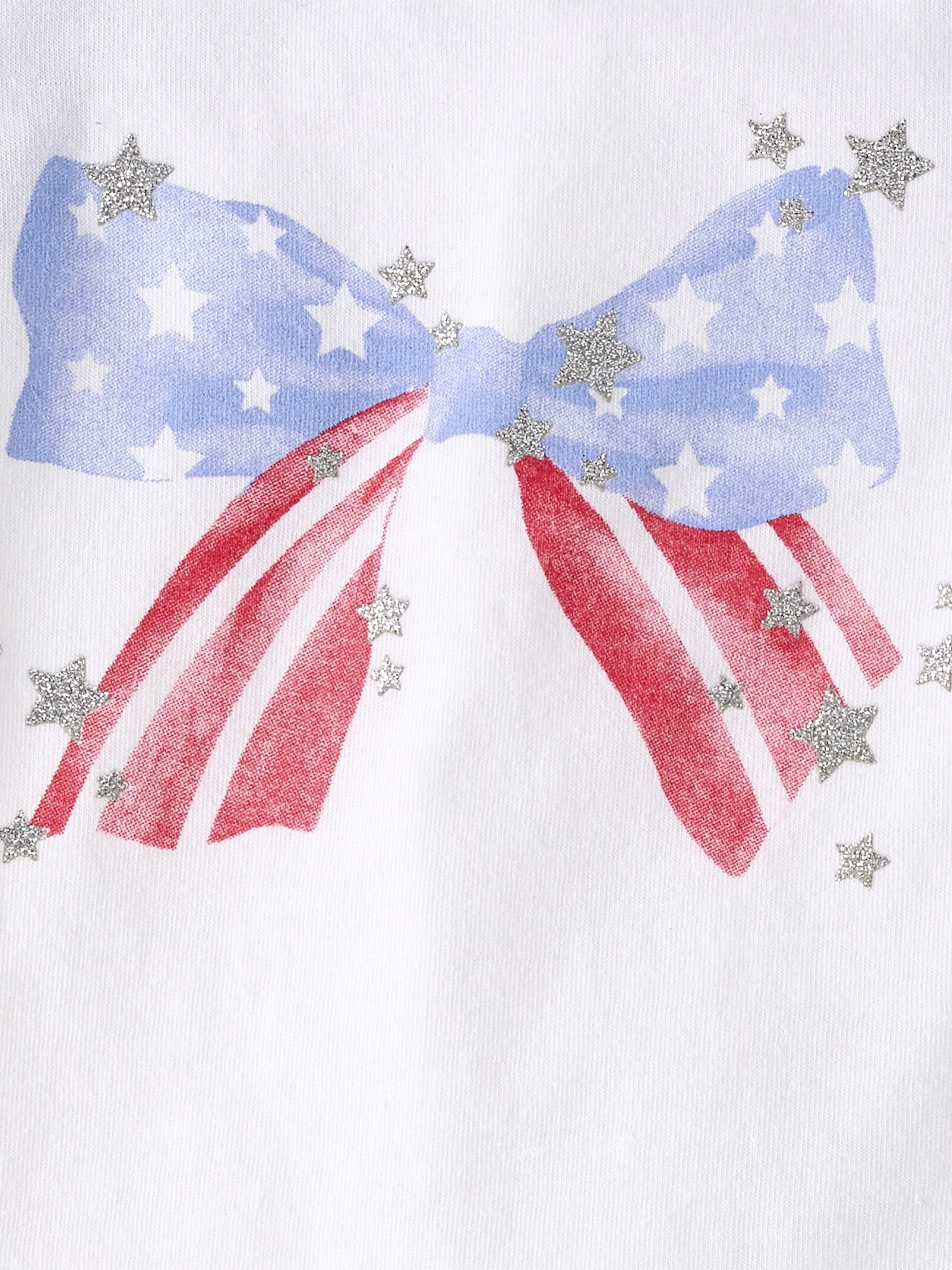 The Children's Place Toddler Girls Sleeveless Americana Outfit Set, 2-Piece, Sizes 12M-5T