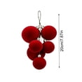 thumbnail image 6 of SHENGXINY Christmas Balls, 24 Pack Velvet Flocked Plastic Christmas Tree Ornaments for Tree Indoor Party Christmas Decorations, 6 of 7