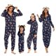 thumbnail image 1 of Conjunto de pijama de Navidad para hombre y mujer, ropa de dormir familiar con estampado de Papá Noel, pantalones de manga larga, ropa de casa de Navidad, 1 of 4
