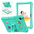 thumbnail image 4 of Allytechgroup Kids Case for Samsung Galaxy Tab A9 8.7", EVA Lightweight Bumper Shockproof Kickstand Shoulder Strap Children Friendly Tablet Case for Galaxy Tab A9 SM-X110 X115 X116, Mintgreen, 4 of 8