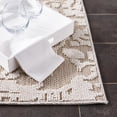 thumbnail image 4 of SAFAVIEH Global Herleva Abstract Indoor/Outdoor Area Rug, Beige/Light Beige, 4' x 6', 4 of 10
