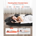thumbnail image 3 of KFFKFF Car Air Mattress, Inflatable Back Seat Car Camping Mattress, Flocking Travel Beds, Durable Portable Sleeping Pad with Air Pump, 2 Pillows, Nozzle, Carry Bag, 3 of 9