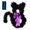 Black, variant on Halloween Cat Wreath 16.54", Cute Cat Halloween Tinsel Wreath with Bow Glitter, Black HalloweenWreaths for Front Door (A)