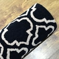 thumbnail image 4 of Rugsotic Carpets Hand Tufted Wool Eco-Friendly Area Rugs - 2'6"x8', Runner, Black White, Modern Contemporary Design, High Pile Handmade Anti Skid Rugs for Living Room, Bed Room (K00302), 4 of 10