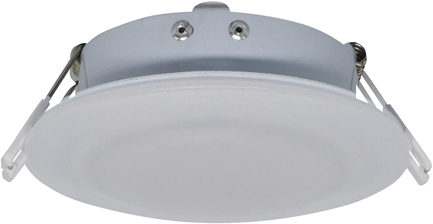 Facon 4.5Inch LED RV Puck Light Full Aluminum Recessed Mount Down Light