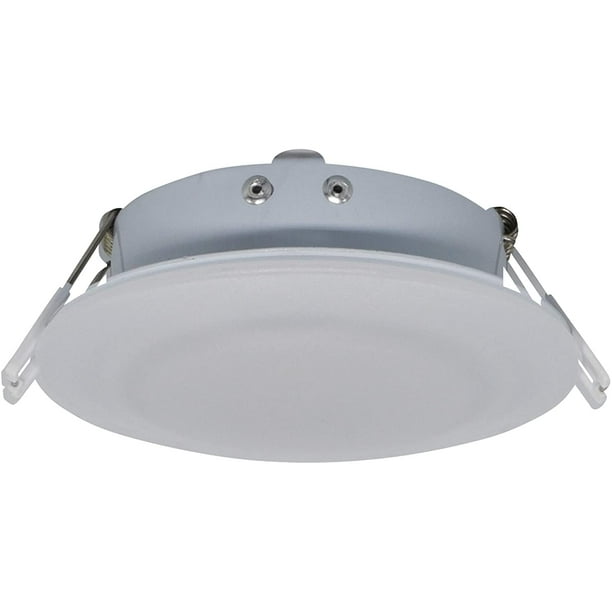 Facon 4.5Inch LED RV Puck Light Full Aluminum Recessed Mount Down Light