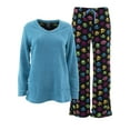 thumbnail image 4 of Donna L'oren Women's Fleece Pajamas Set Giftable Coral or Micro Fleece Warm Plus, 4 of 48