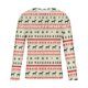 thumbnail image 4 of Blusas y camisas de manga larga con cuello redondo para hombre, blusa de poliéster con estampado navideño de otoño y manga larga para hombre., 4 of 5