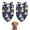 Dark Blue Little, variant on Dog Bandana 2 Pack,Dark Blue Little Princess Pattern Bandanas for Dogs,Cat Bandana,Small/ Large Dog Bandana 2 Size,Dog Bandanas
