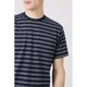 thumbnail image 3 of Maine - Camiseta de Rayas para Hombre (Azul Claro), 3 of 3