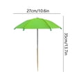 thumbnail image 3 of Secfreeship Adjustable Ground Stake Plant Parasol, UV Heat Insulation Mini Umbrella, Waterproof Polyester Shade for Cactus Herb Balcony Gardening, 10.6"x13.7", 3 of 6