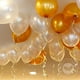 thumbnail image 4 of Juego de 20 globos dorados y blancos con temática de fiesta, guirnalda de globos de látex, decoración de globos de Navidad, traje para niño, cumpleaños, boda, juguete de decoración, 4 of 5