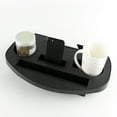 thumbnail image 2 of Portable Zero Gravity Lounge Chair Cup Holder Clip On Side Tray Deck Utility Recliner Beverage Can Rack, 2 of 9