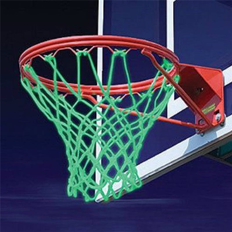 Nightlight Basketball Net Luminous Outdoor Portable Sun Powered Sports Nylon