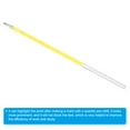 thumbnail image 4 of Uxcell 1mm Gel Pens Refills, 24 Pack  Fluorescence Metallic Ink Bold Point for Adults Coloring Books  , Yellow, 4 of 5
