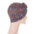 thumbnail image 5 of Turban Multicolore pour Femmes, Couverture de Cheveux Florale Bohème Ethnique, Bonnet pour Femmes Cancer, 5 of 5