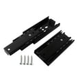 thumbnail image 4 of Correderas para cajones de gabinetes, rieles resistentes para cajones, accesorios para gabinetes Longitud 4 pulgadas, 4 of 9