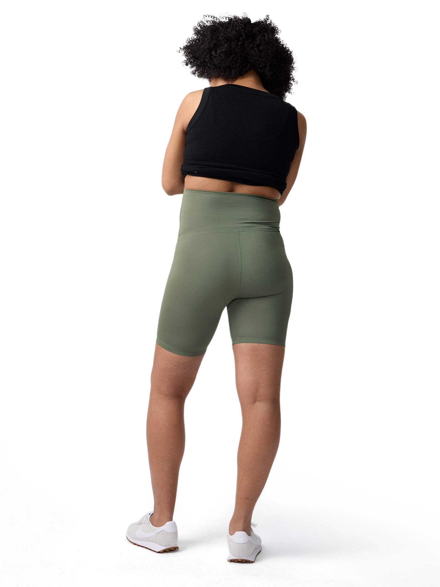 Ingrid & Isabel For Every Belly Women's Maternity Biker Shorts, Available in Sizes S-XXL
