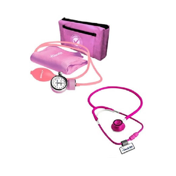 Baumanómetro Aneroide Rosa Lectura Checkatek Checkatek B2-6