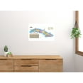 thumbnail image 2 of Cuba Tourist Map Poster 27Inx40In for any room 27x40 Multi-Color Square Adults Best Posters, 2 of 3