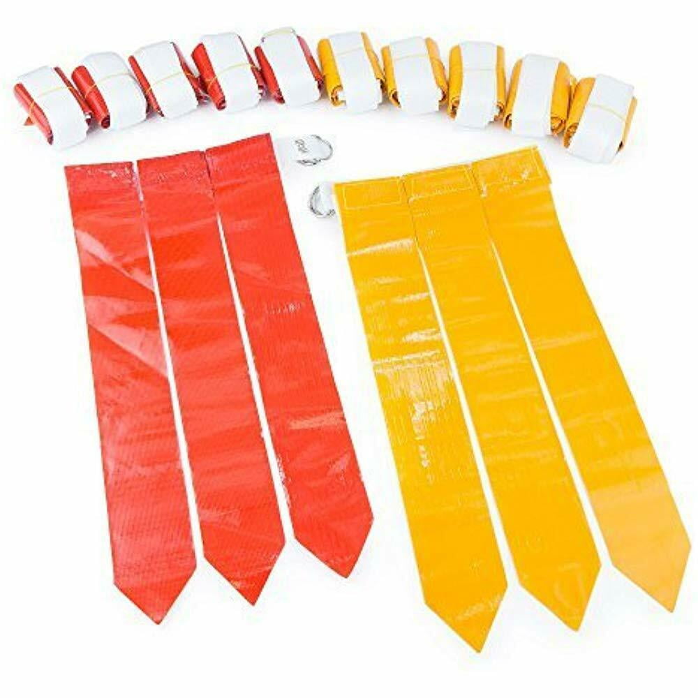 Flag Football Set 12 Belts 18 Red Flags Yellow Sports Outdoors flag-football-set-12-belts-18-red-flags-yellow-sports-outdoors