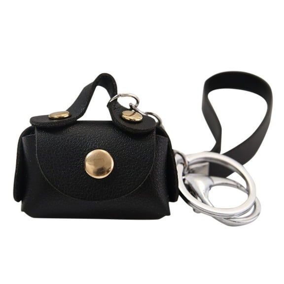 leather car key case wallet key holder bag for men women coin purse