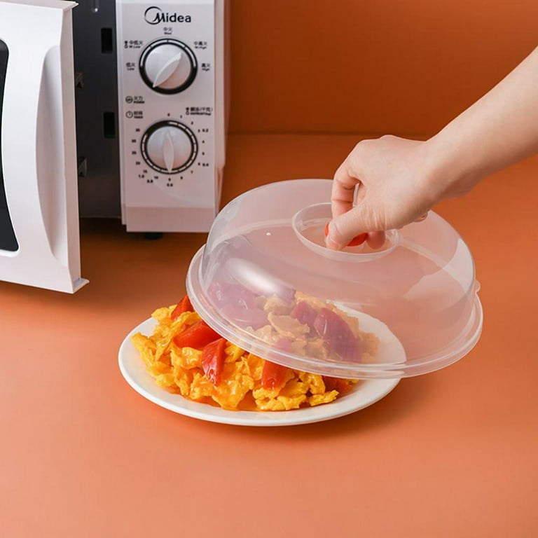 Keep Your Microwave Clean & Spotless - Professional Microwave Food Splatter  Cover With Steam Vents For Hotel/Commercial