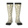 thumbnail image 2 of Lsque Different Butterflys Printed Crew Socks Men's Women's LightWeight Thin Casual Calf Socks ,Knee High Socks,Cotton Socks, 2 of 9