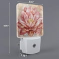 thumbnail image 2 of Sikiie Pink Lotus Led Night Light, Warm White,Cool White Lights for Bathroom,Hallway,Bedroom, Kids Room-US, 2 of 7