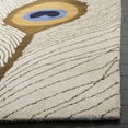 thumbnail image 7 of SAFAVIEH Soho Carleton Peacock Feather Wool Area Rug, Beige/Brown, 7'6" x 9'6", 7 of 7