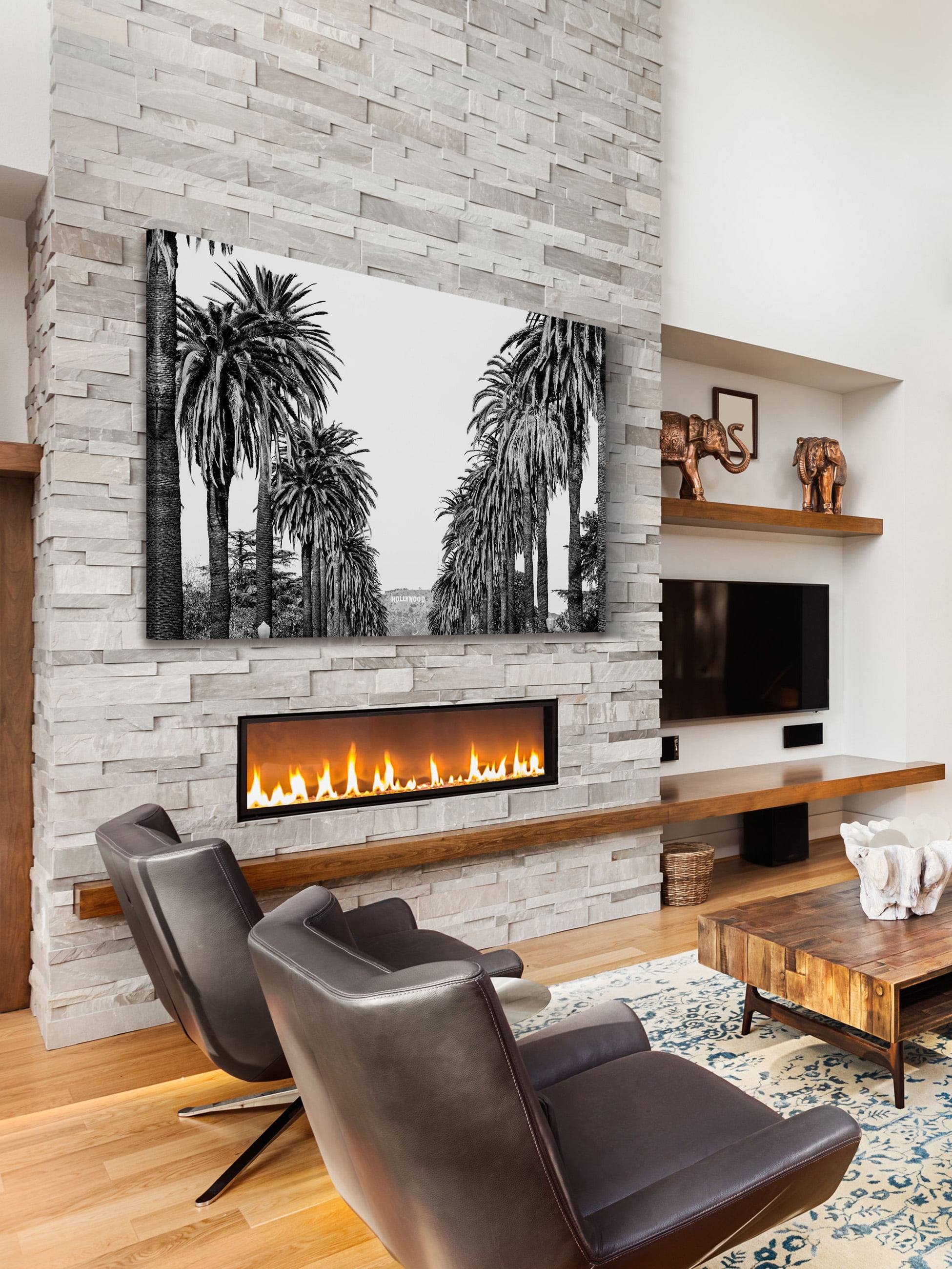 Marmont Hill Hollywood in Sight by Morgan Hartley Canvas Wall Art, 16" x 24"