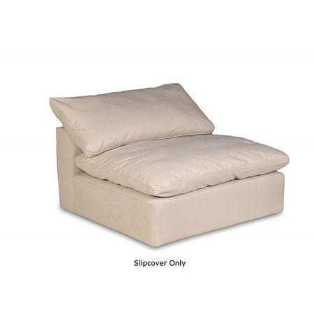 Cloud Couch For Sale Sunset Trading SU-145837SC-391084 Cloud Puff Sofa Sectional Modular Chair Slipcover - Performance Tan ()